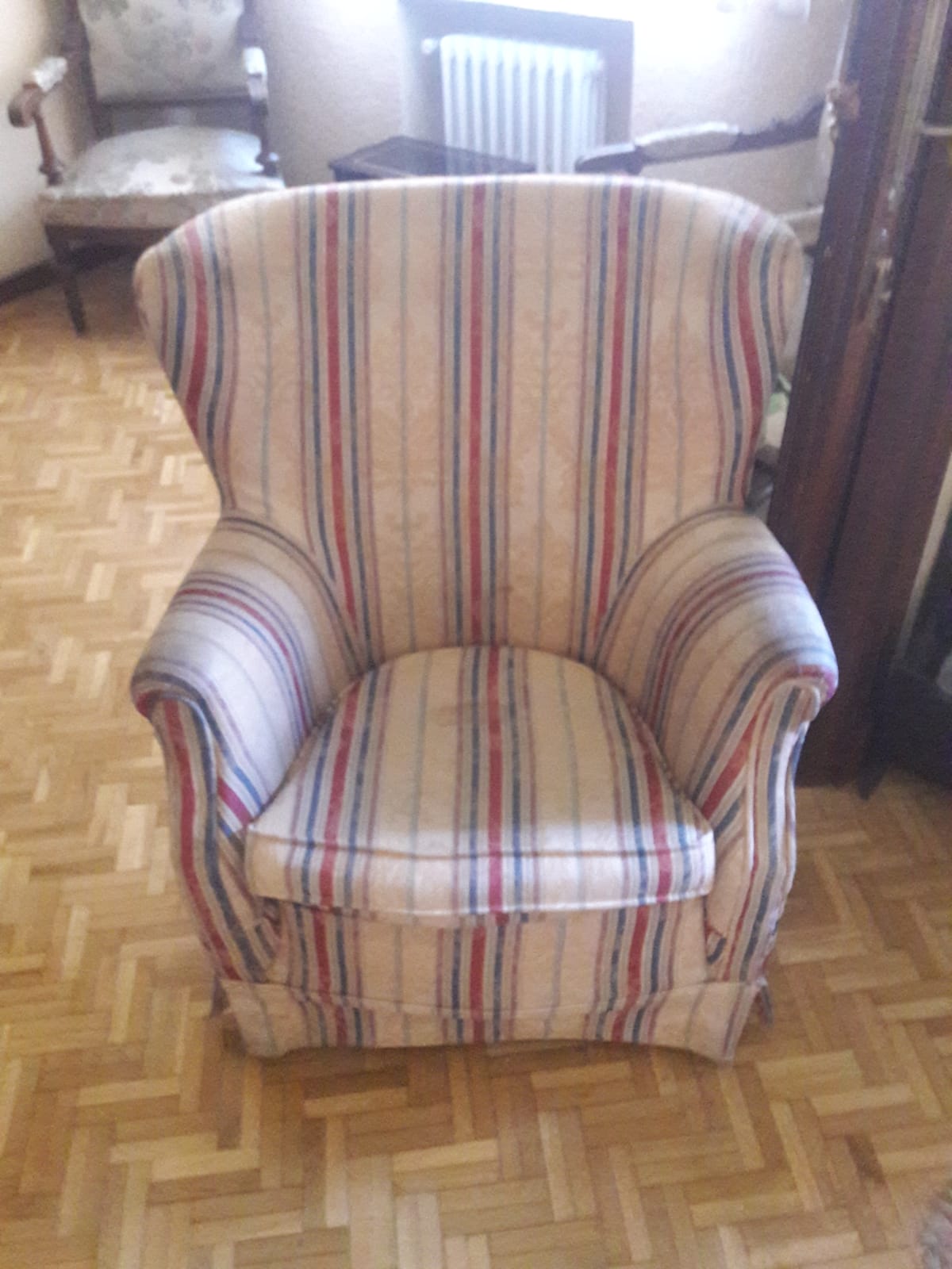 Butaca Sillon Rayas de colores