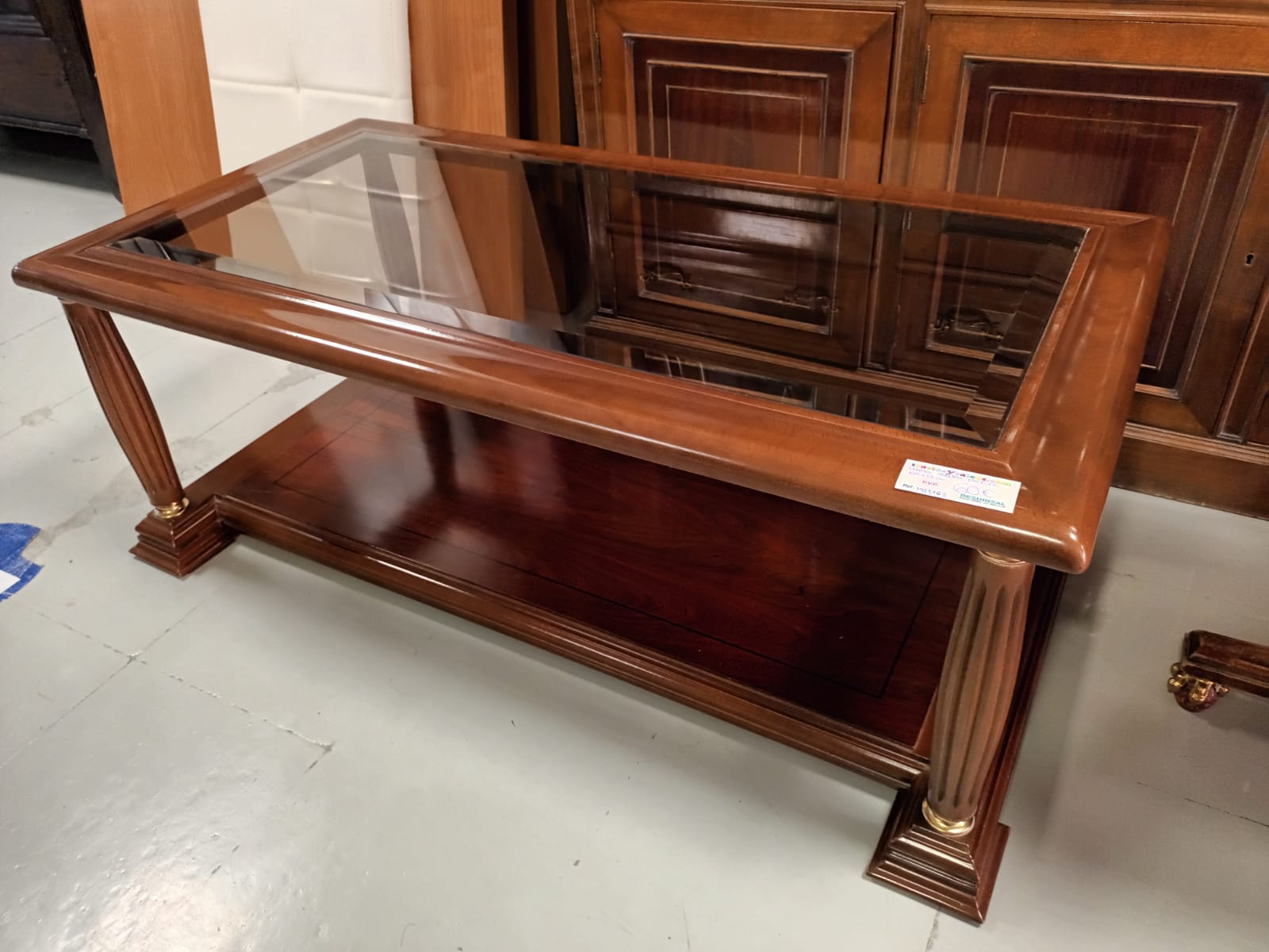 Mesa de centro estilo clasico